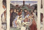 Domenicho Ghirlandaio Lamentation over the Dead Christ oil on canvas